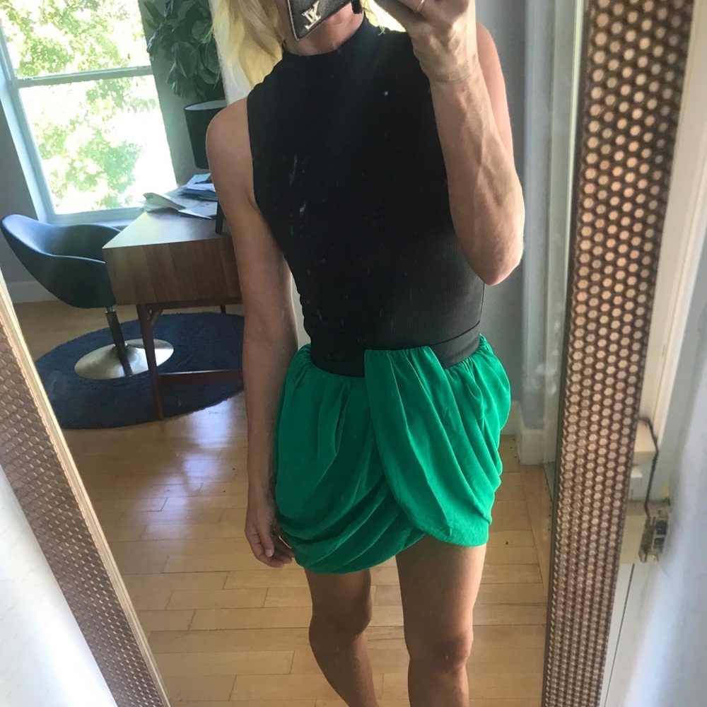 Unique mini skirt